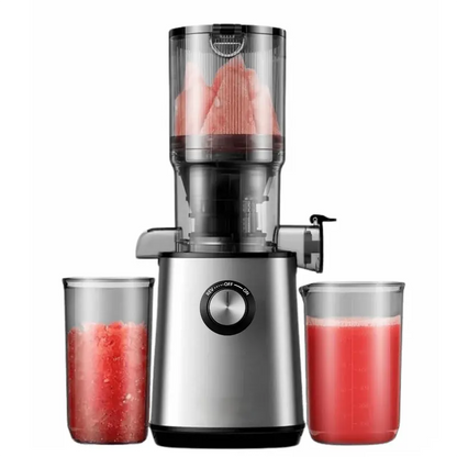 Saftpresse mit Saft-Trennsystem – automatisch, vielseitig & ohne Vorschneiden – ideal für Obst & Gemüse – für Zuhause🍎🥕