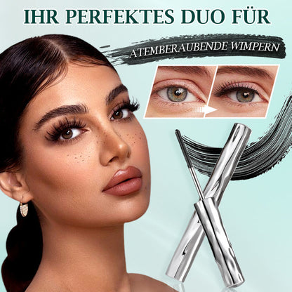 ⏳Limitiertes 50 % Rabatt⏰Wasserfeste Fiber Mascara für natürliches Volumen💦