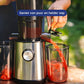 Saftpresse mit Saft-Trennsystem – automatisch, vielseitig & ohne Vorschneiden – ideal für Obst & Gemüse – für Zuhause🍎🥕