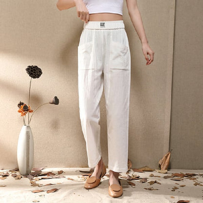 ⏳Limitiertes 50 % Rabatt⏰Modische einfarbige lockere Damenhose👖