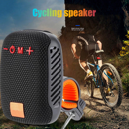 Bluetooth-Sportlautsprecher für Fahrrad – IPX5 wasserdicht, TWS & MicroSD-Karten-Support 🚴‍♂️🔊