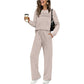 ⏳Limitiertes 50 % Rabatt⏰Loungeset für Damen (Top & Hose)👚👖