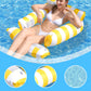 ⏳Limitiertes 50 % Rabatt⏰Aufblasbarer Liegestuhl mit Streifenmuster für den Pool🏊‍♀️⛱️
