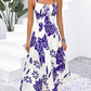 ⏳Limitiertes 50 % Rabatt⏰Damenkleid mit Spaghettiträgern und Blumenmuster🌿👗