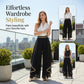 ⏳Limitiertes 50 % Rabatt⏰Elegante weite Hosen mit Goldrand fließend und luftig👖