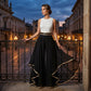 ⏳Limitiertes 50 % Rabatt⏰Elegante weite Hosen mit Goldrand fließend und luftig👖